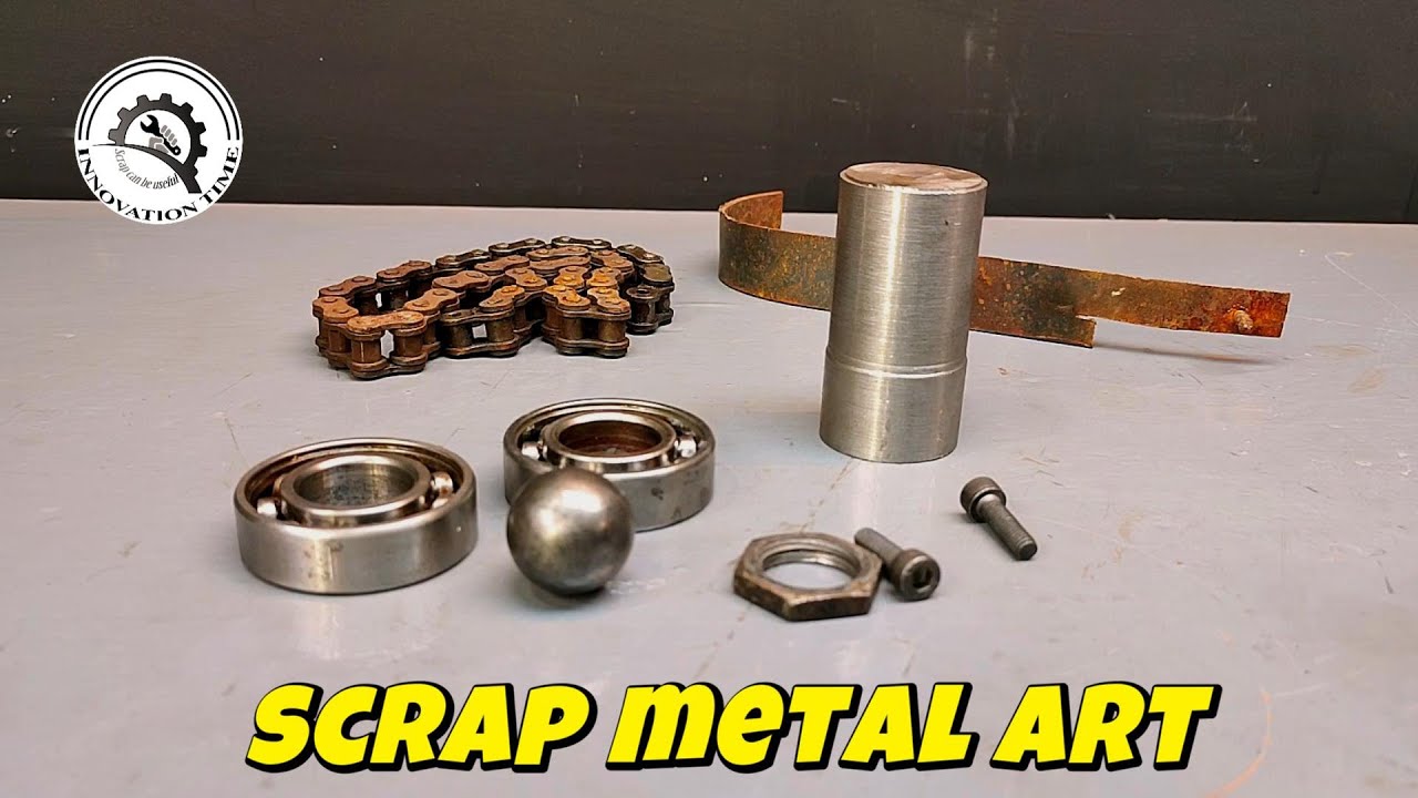 Scrap Metal Art 3 Elements