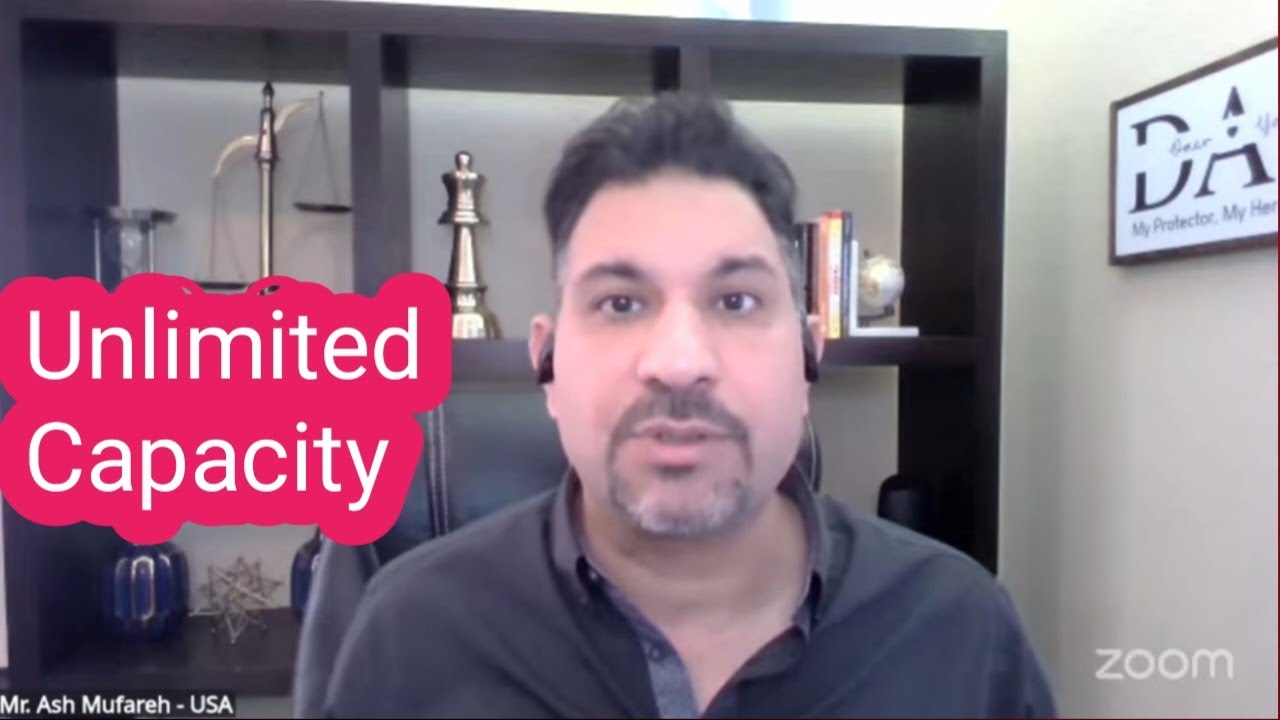 Mr Ash Mufareh: Unlimited Capacity #VictoryWithAsh