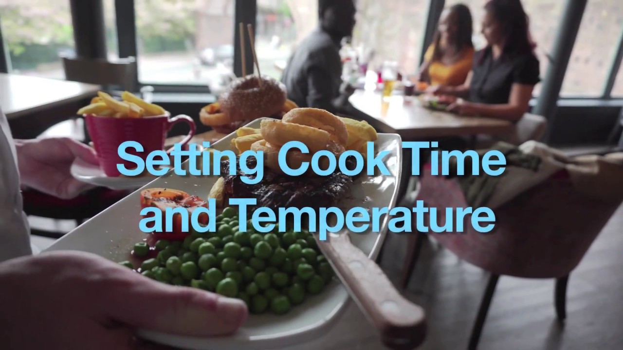 Setting Cook Time and Temperature on The UltraPro 14 Deep Fryer