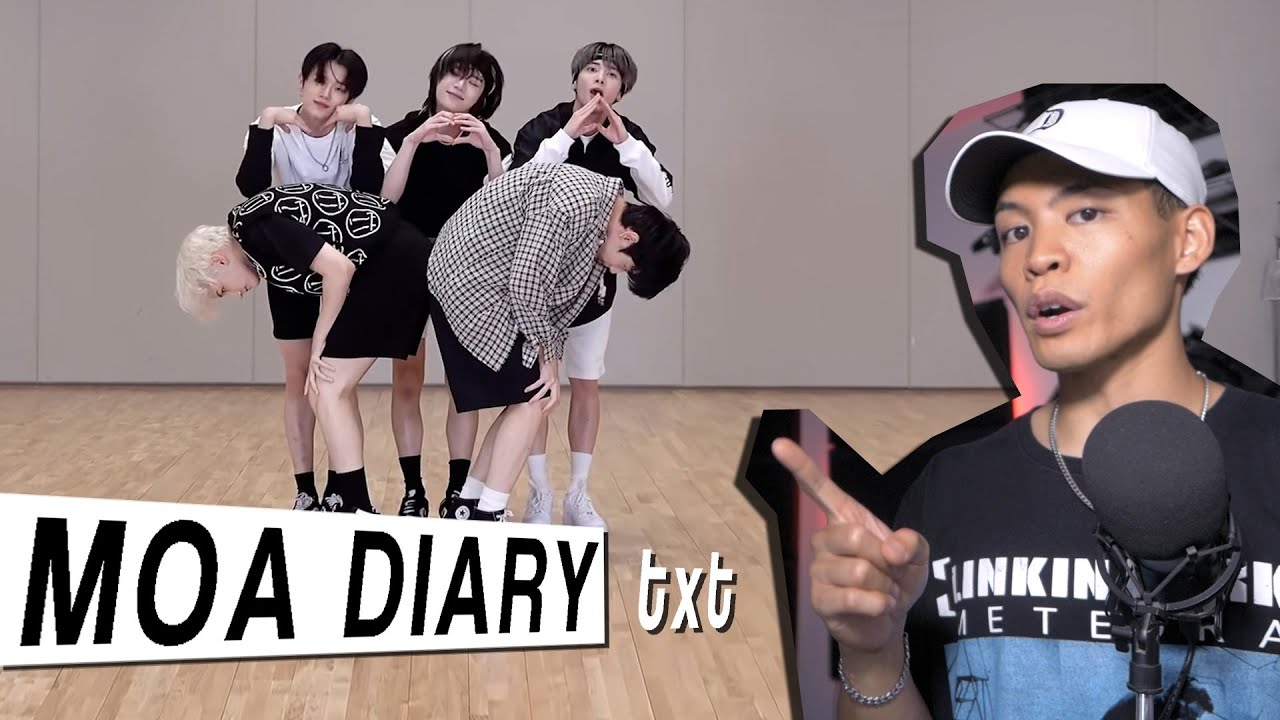 Dancer Reacts to TXT - MOA DIARY '두밧두 와리와리' Dance Practice
