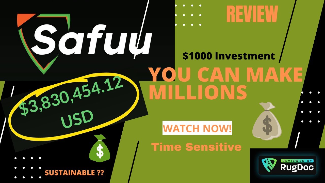 SAFUU, Highest Fixed APY in Crypto &ndash; 383,025.80%