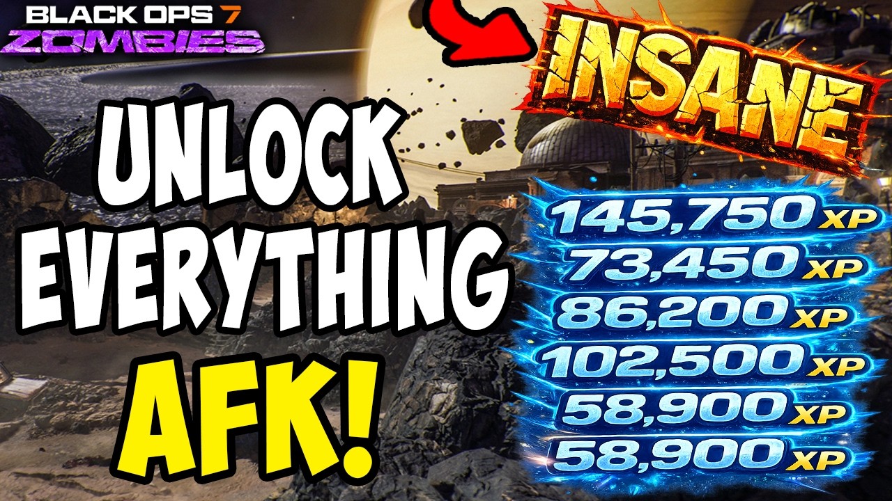 AFK INFINITE XP! UNLOCK BATTLE PASS, LEVELS & MORE FAST (BO7 Zombies)