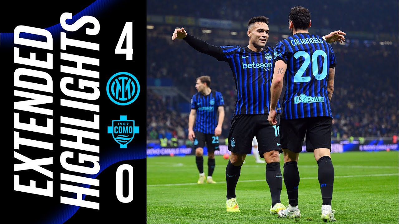 4 GOL E LE SGROPPATE DI LUIS HENRIQUE E DIMARCO | INTER 4-0 COMO  | EXTENDED HIGHLIGHTS 📺