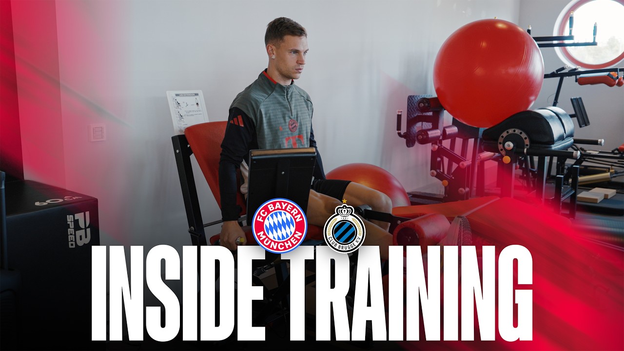 Gym session & lots of goals | Inside Training ahead of Brugge 🇧🇪 | Champions League