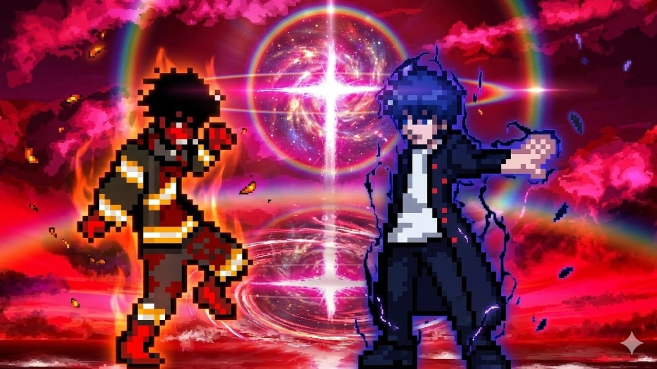 Banshoman Shinra OP(New) VS Sung Jin Woo V3 OP in Jump Force Mugen