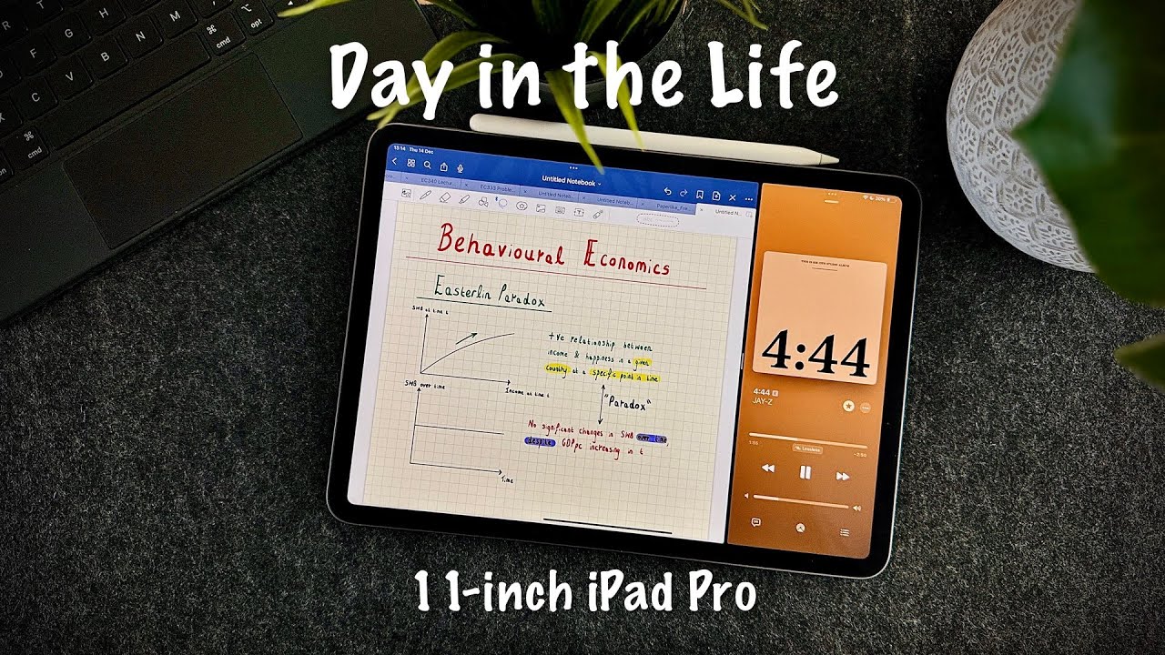 11 inch iPad Pro - Day in the Life (Student's Perspective)