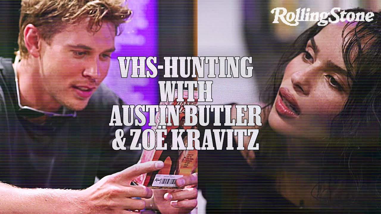 Austin Butler and Zoë Kravitz Go VHS-Hunting at Kim's Video — 'Dune,' 'After Hours,' and More