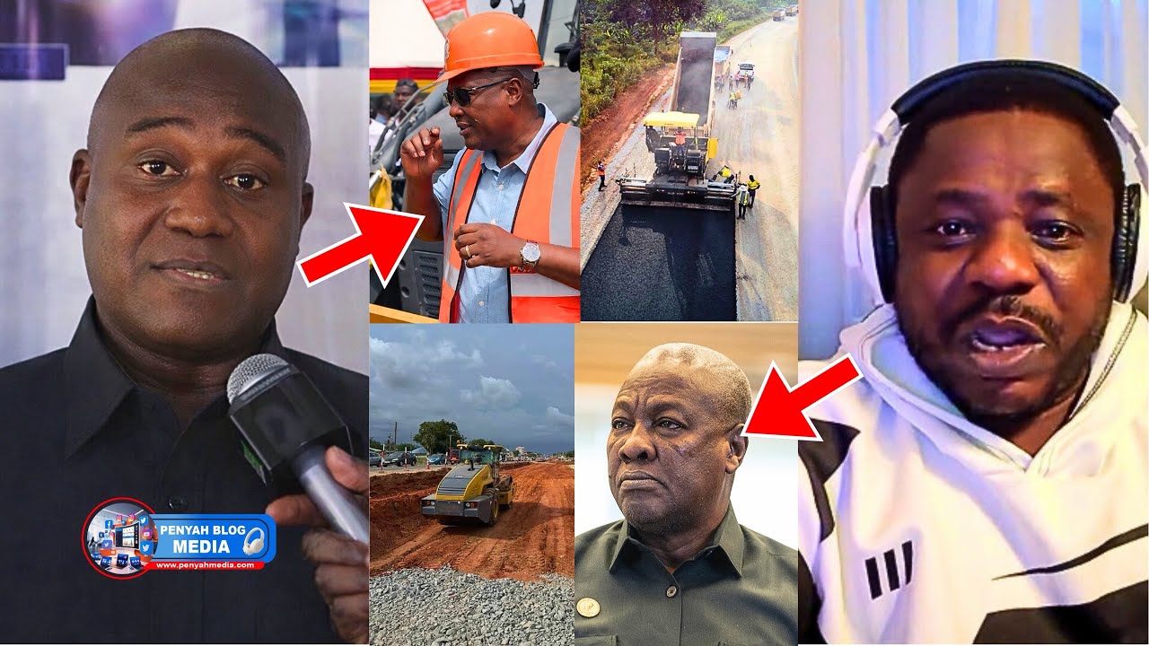 Stop lyíng, you have not paid us😡 Road Constructors exposéd John Mahama over Big Push Road Project
