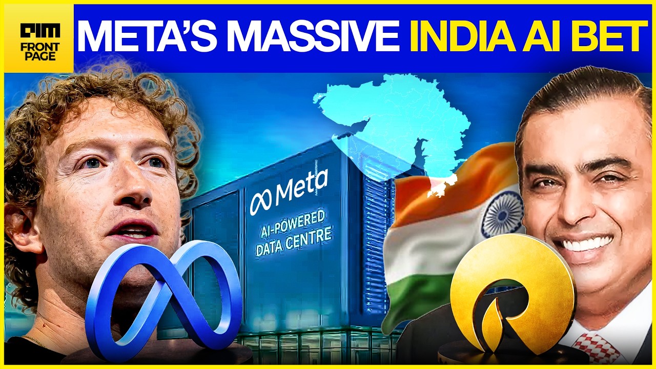 ALERT: Meta-Reliance Deal Lands India's Biggest AI Data Centre - 168 MW in Jamnagar