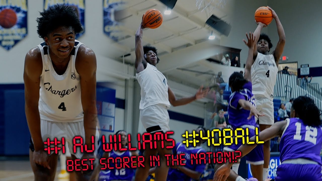 #1 AJ Williams #40ball GETBACK vs Unranked Guard
