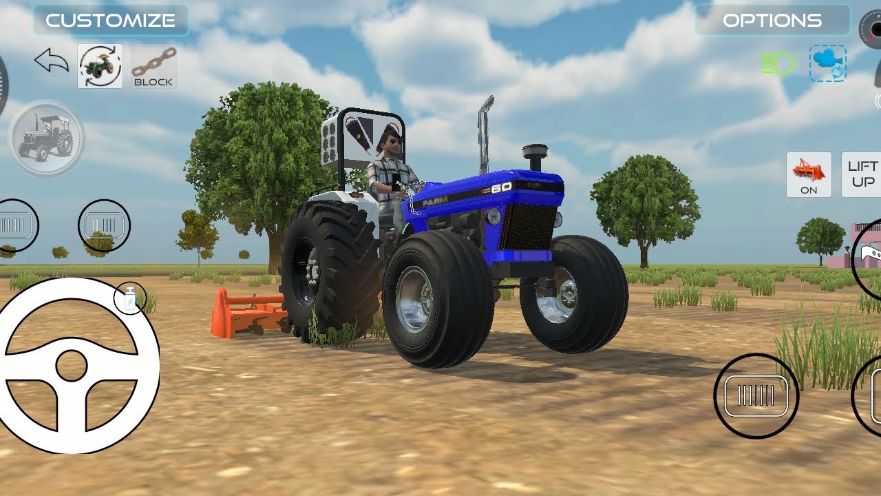 Part 2 ਫਾਰਮਟਰੈਕ 60 ਮਗਰ ਰੋਟਾਵੇਟਰ ਪਾ ਕੇ ਜੋੜਿਆ ਖੇਤ ਵਿੱਚ 
