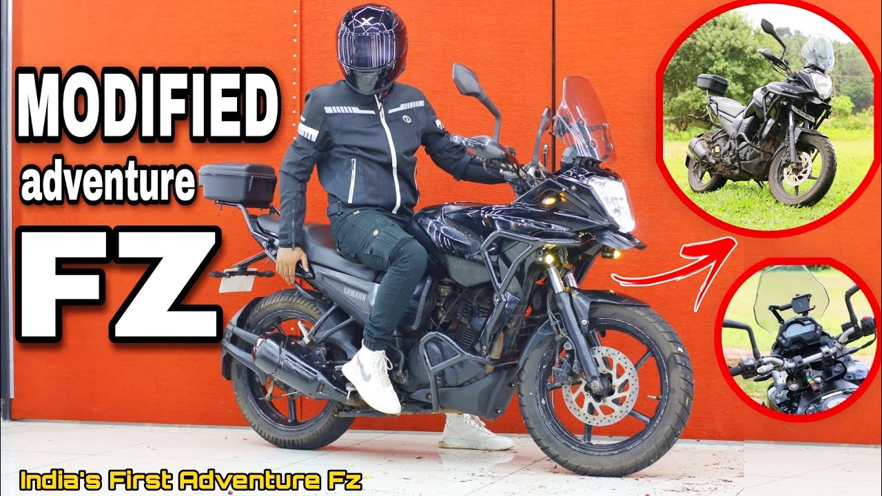 FZ-V1 ADVENTURE MODIFICATIONS | FZ MODIFICATIONS #youtubevideo #viralshort #shortfeed