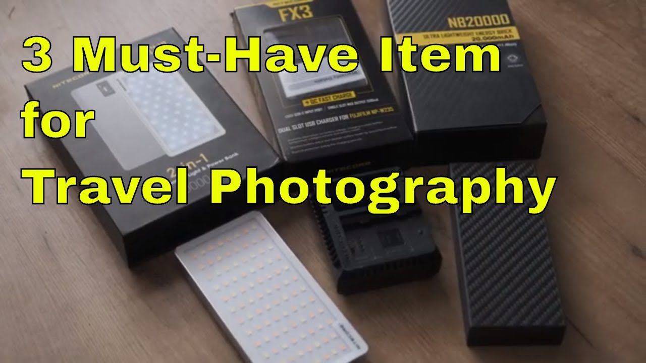 What 's The Must Have Item for Travel Photographer?