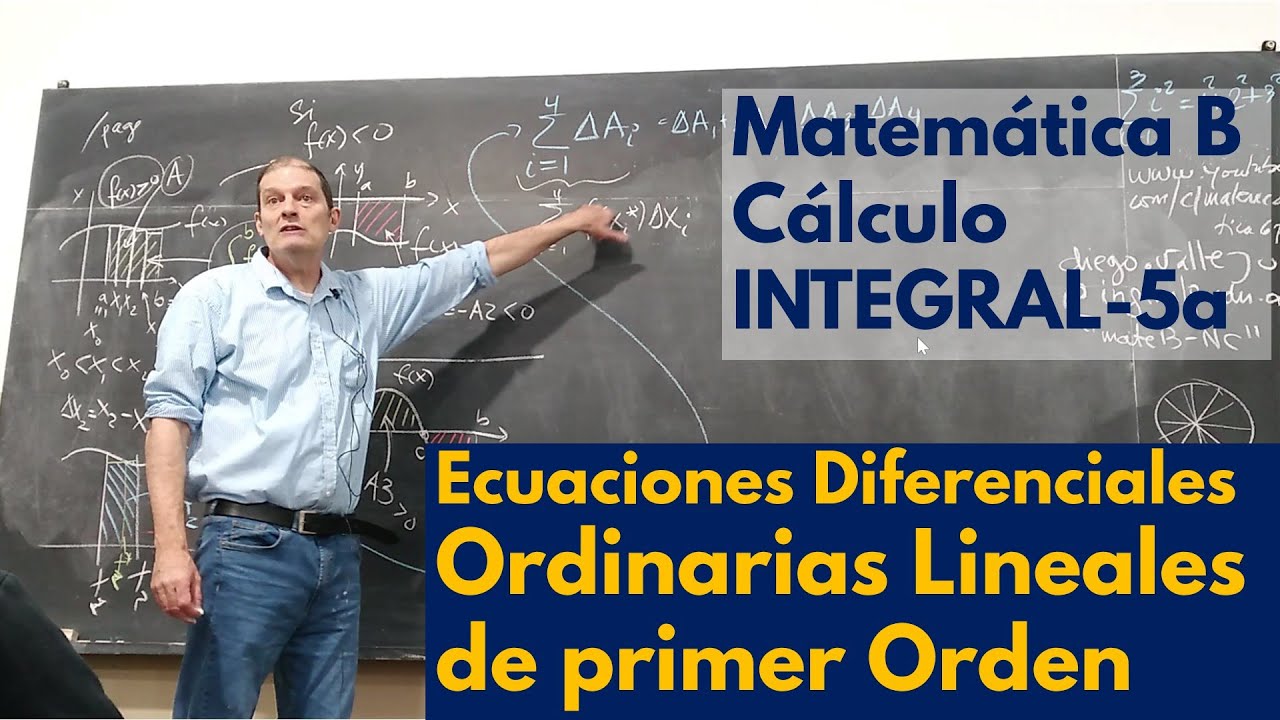 Ecuaciones Diferenciales Ordinarias LINEALES de 1er ORDEN