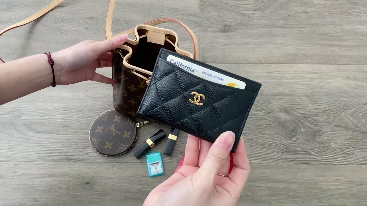 What fits in my Louis Vuitton Nano Noe | Luxstina