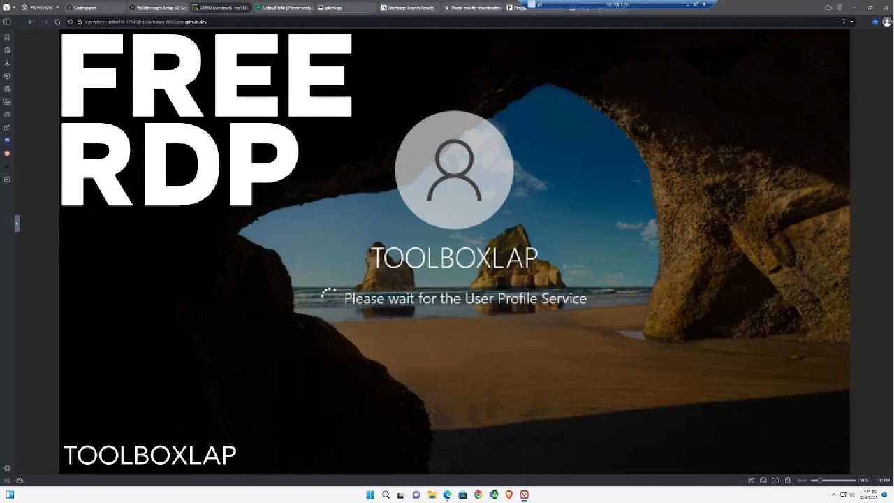 مجاني بصلاحيات الادمن Free RDP بسرعات انترنت رهيبة 2025