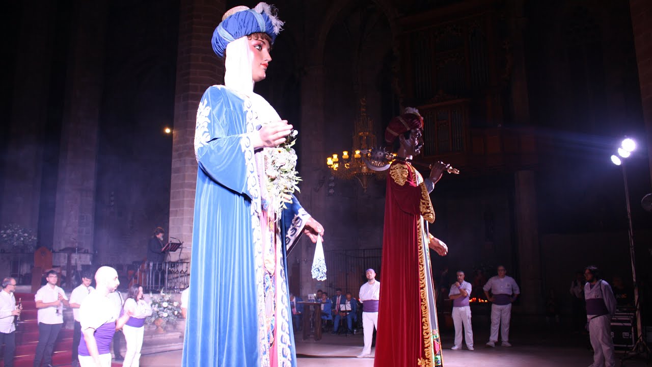 Dansa dels gegants de Vilanova a la Ballada dels 600