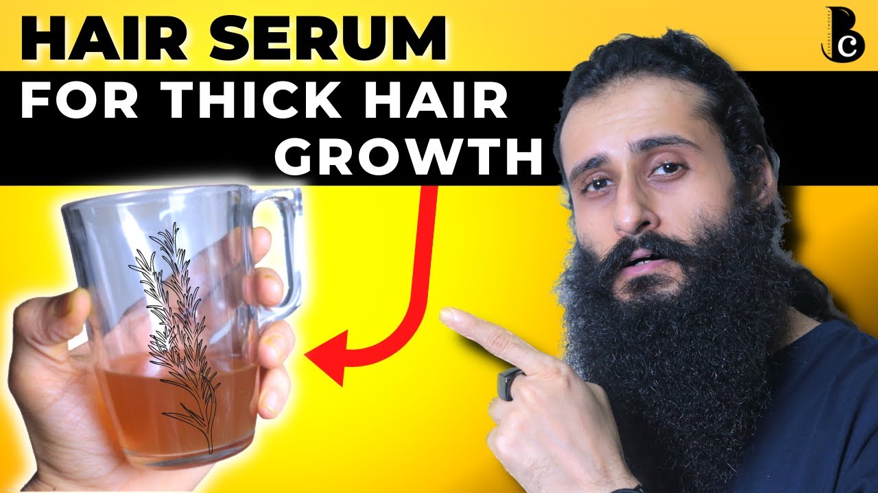 DIY Rosemary Serum For Hair Growth & Hair Fall Control | Bearded Chokra