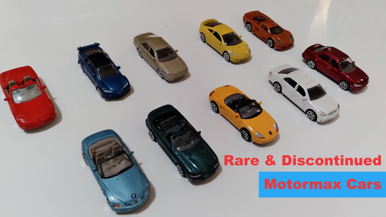 10 Rare & Discontinued Motormax Cars (Vol.1)
