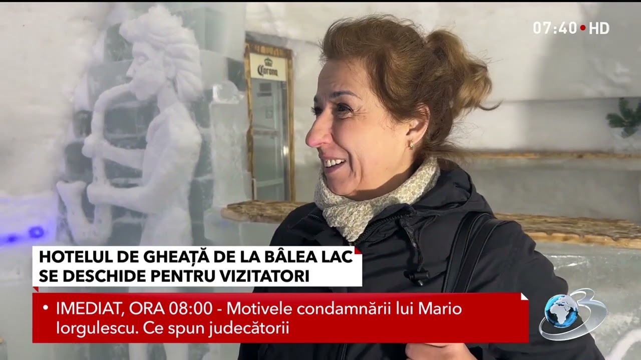 S-a deschis Hotelul de gheață de la Bâlea Lac. Cât costă o noapte de cazare