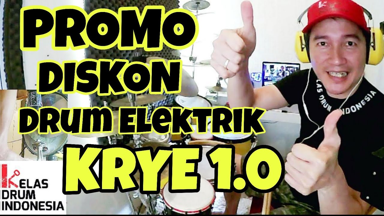 PROMO DISKON !!! Drum Elektrik KYRE 1.0 Jangan sampe kehabisan Gaesss !!!