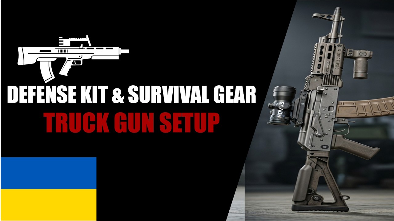 ULTIMATE Truck Gun Setup: Best Mobile Defense Kit & Survival Gear