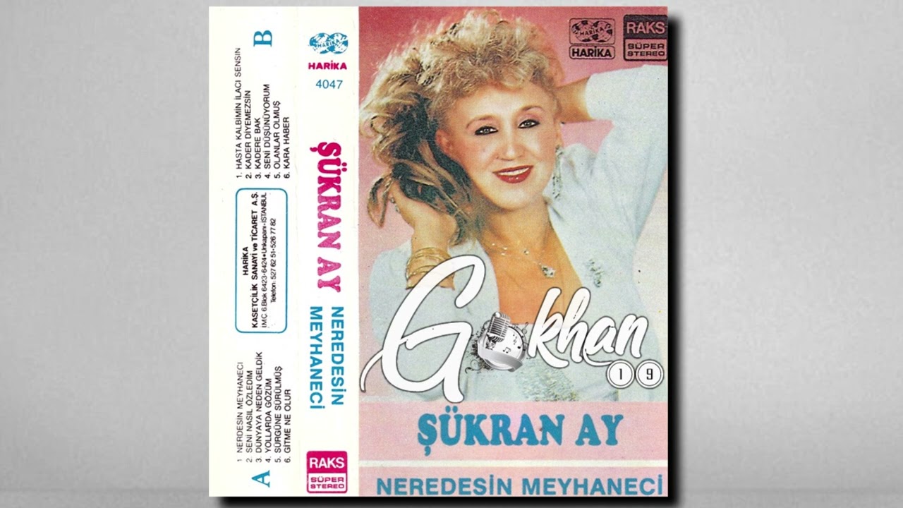 Şükran Ay - Kader Diyemezsin 1988