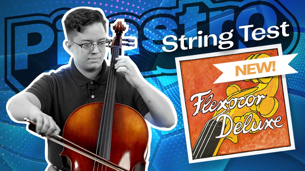 Тестирование и обзор струнного набора для виолончели Flexocore Deluxe.