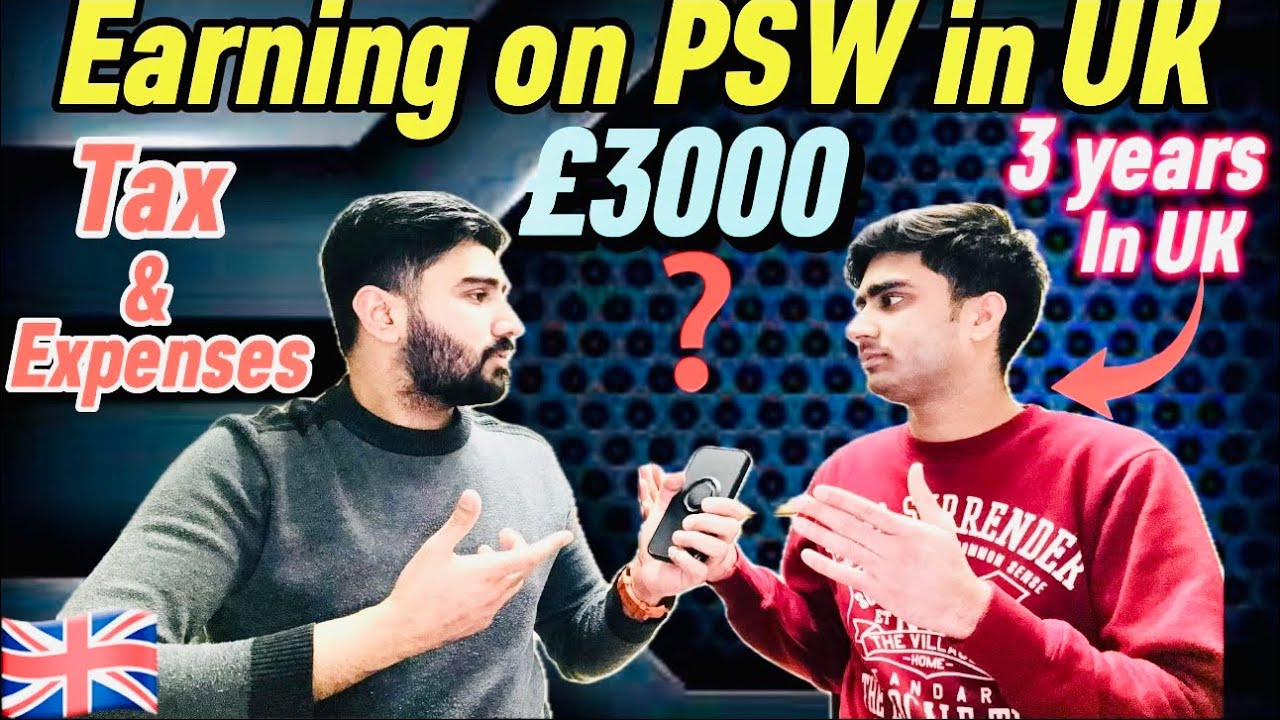 Earning on PSW In UK 🇬🇧? || &pound;3000 Per Month? || Tax & Expenses? || Shezy Vlogs