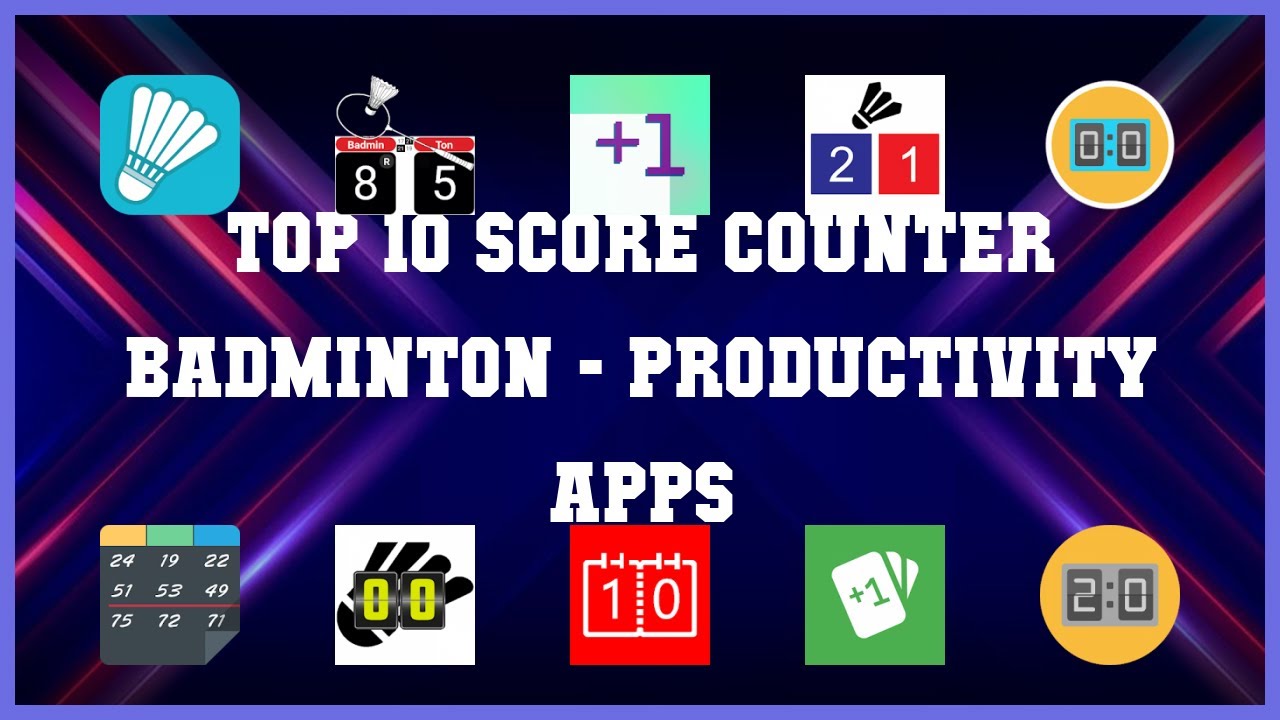 Top 10 Score Counter Badminton Android App