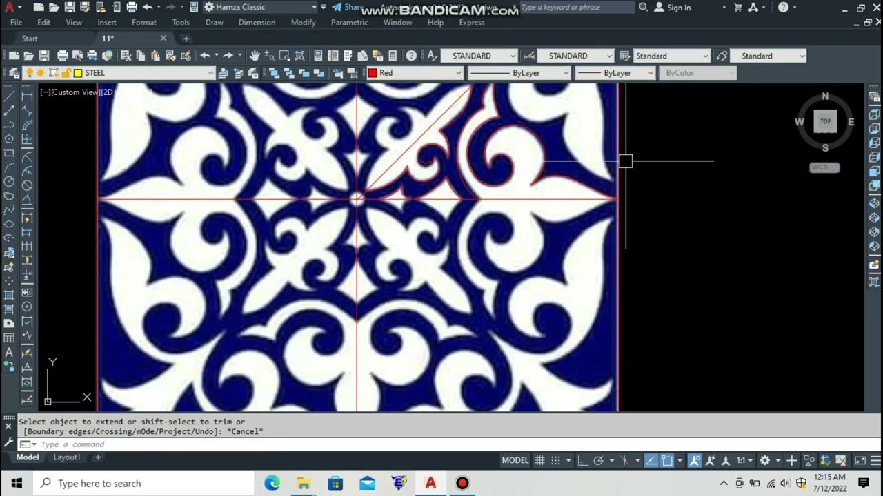 Most Amazing Smart Wooden Door Design by CNC Router Machine in Autocad || Wood Working Skill