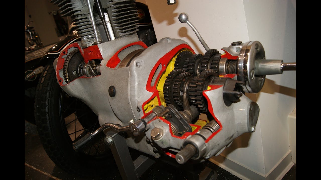 SIMSON AWO 425 S MOTOR SCHNITTMODELL SCHNITTMOTOR Triebwerk DDR IFA Engine