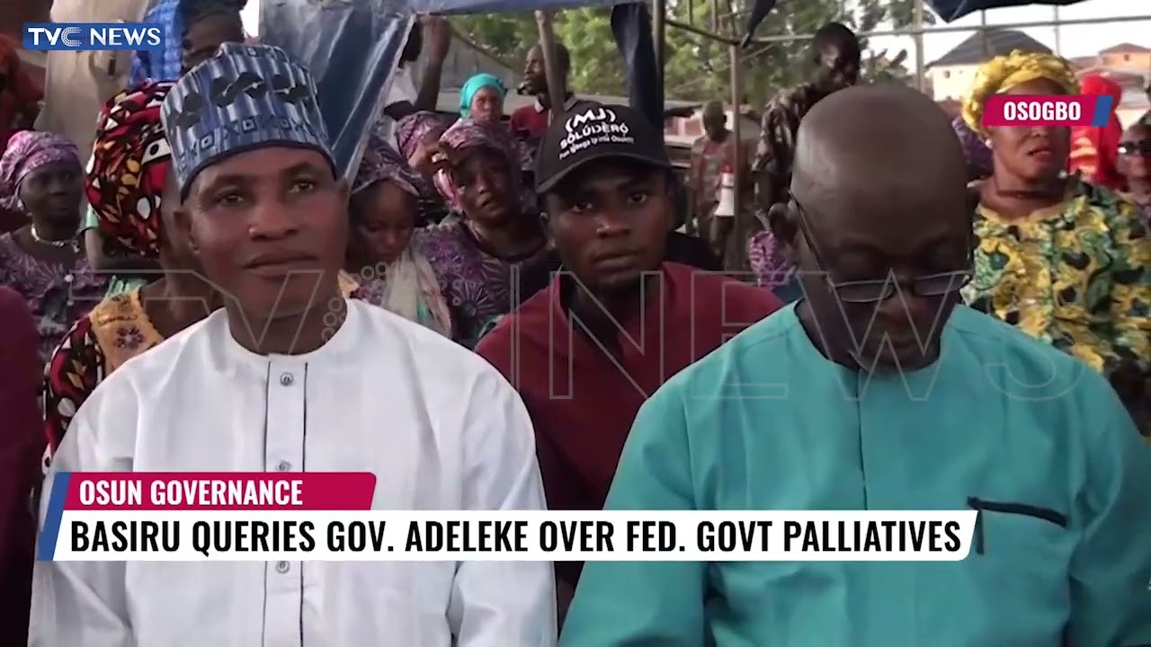 APC National Secretary, Ajibola Basiru, Osun Govt Trade Words Over FG's Palliatives