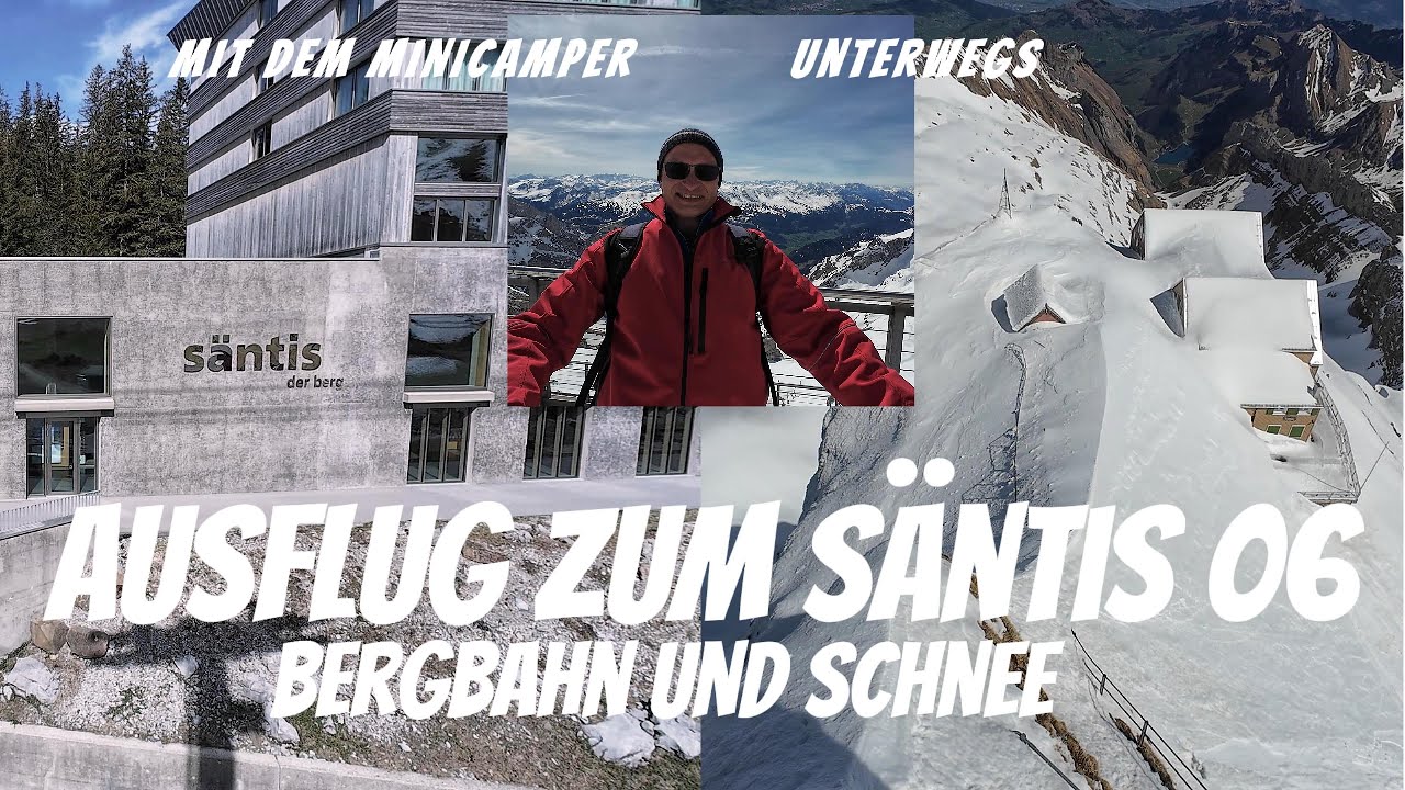 Ein Ausflug zum Säntis in der Schweiz - mit Bergbahn und Erlebniswelt (06)