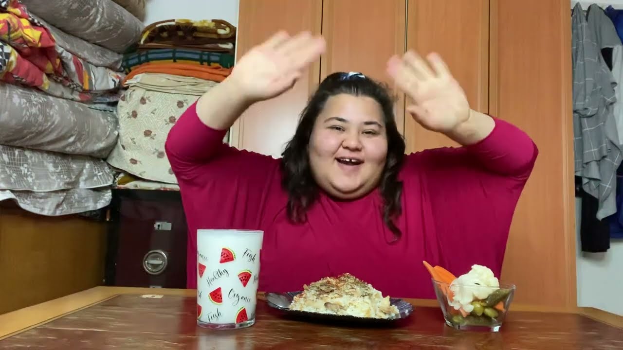 Büyük kavga neden küstüm neden engelledim (TAVUKLU PİLAV MUKBANG)
