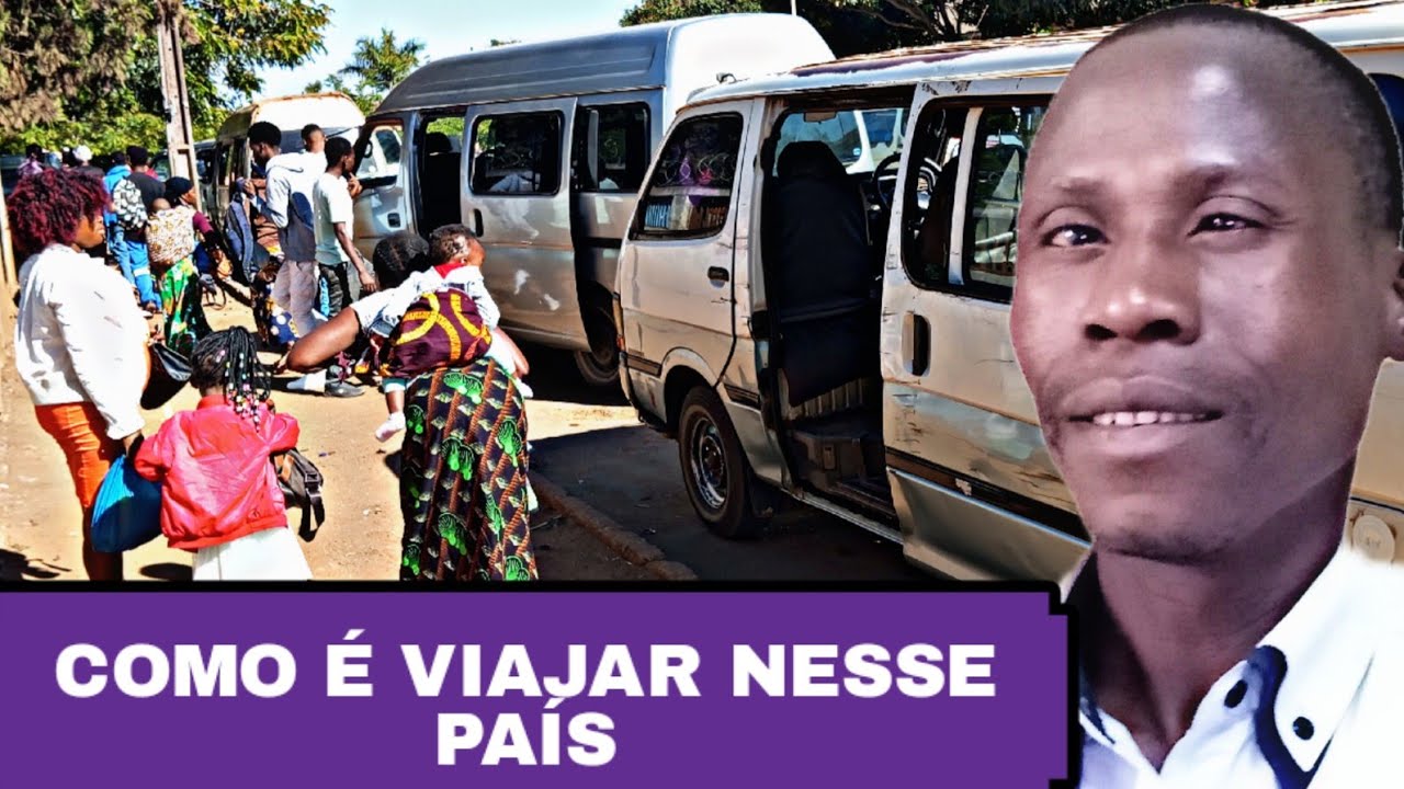 COMO É VIAJAR DE ÔNIBUS NESSE 3 REGIÃO DE MOÇAMBIQUE 