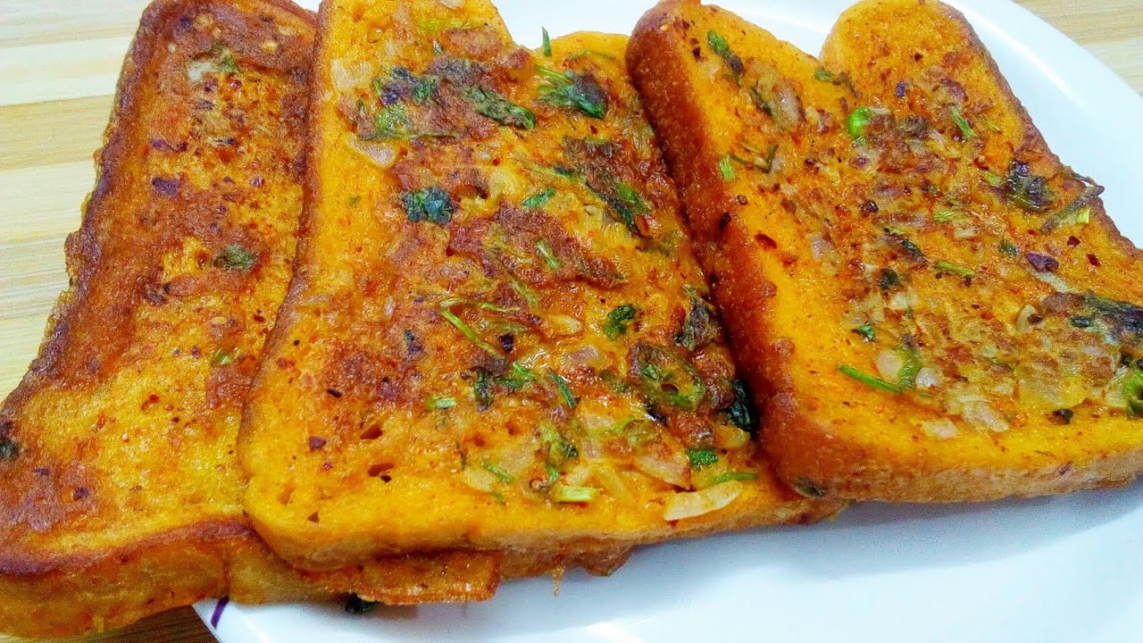 Bread Omelette Recipe in Tamil | Quick and Easy Breakfast Recipe | Spicy Egg Bread Toast in Tamil