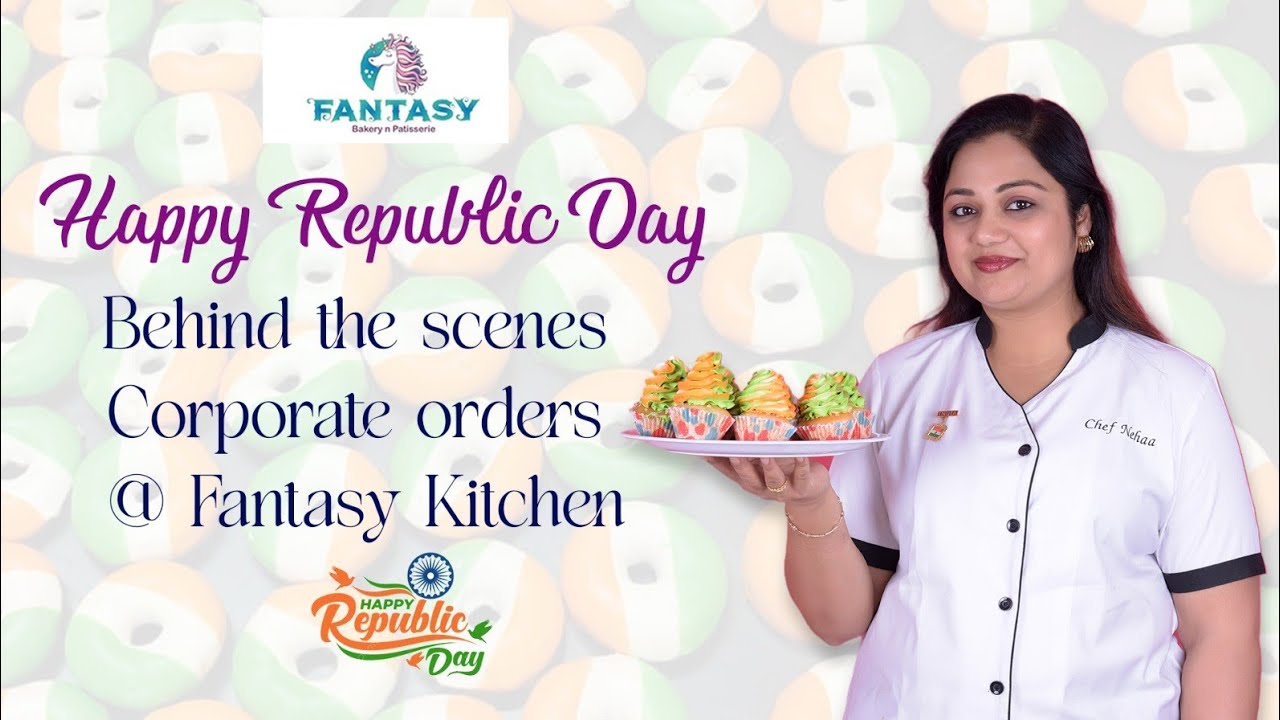Corporate Orders @ Fantasy My Kitchen Behind the scenes Happy Republic Day