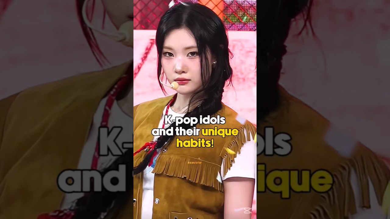 Kpop-айдолы и их уникальные привычки || #kpop #euncore