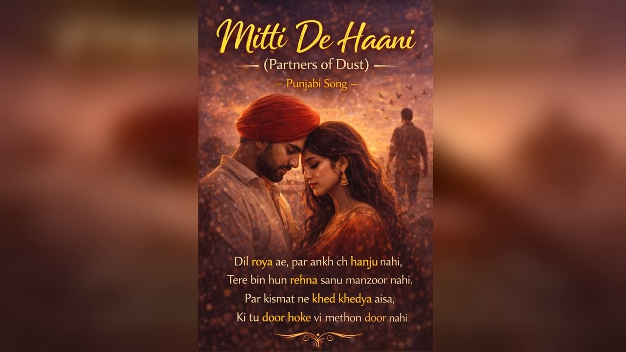 Mitti De Haani 🔥 | Punjabi Emotional Song | Loyalty & Brotherhood