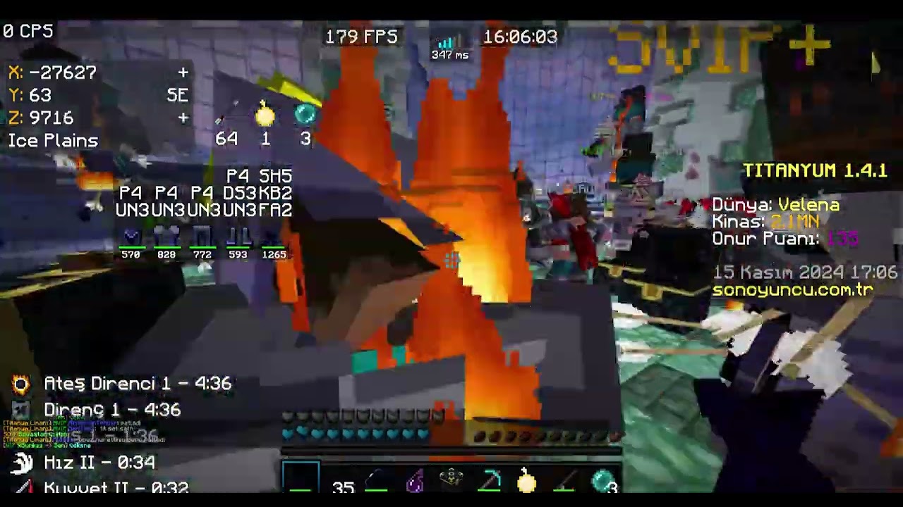 Sonoyuncu titanyum casus pvp