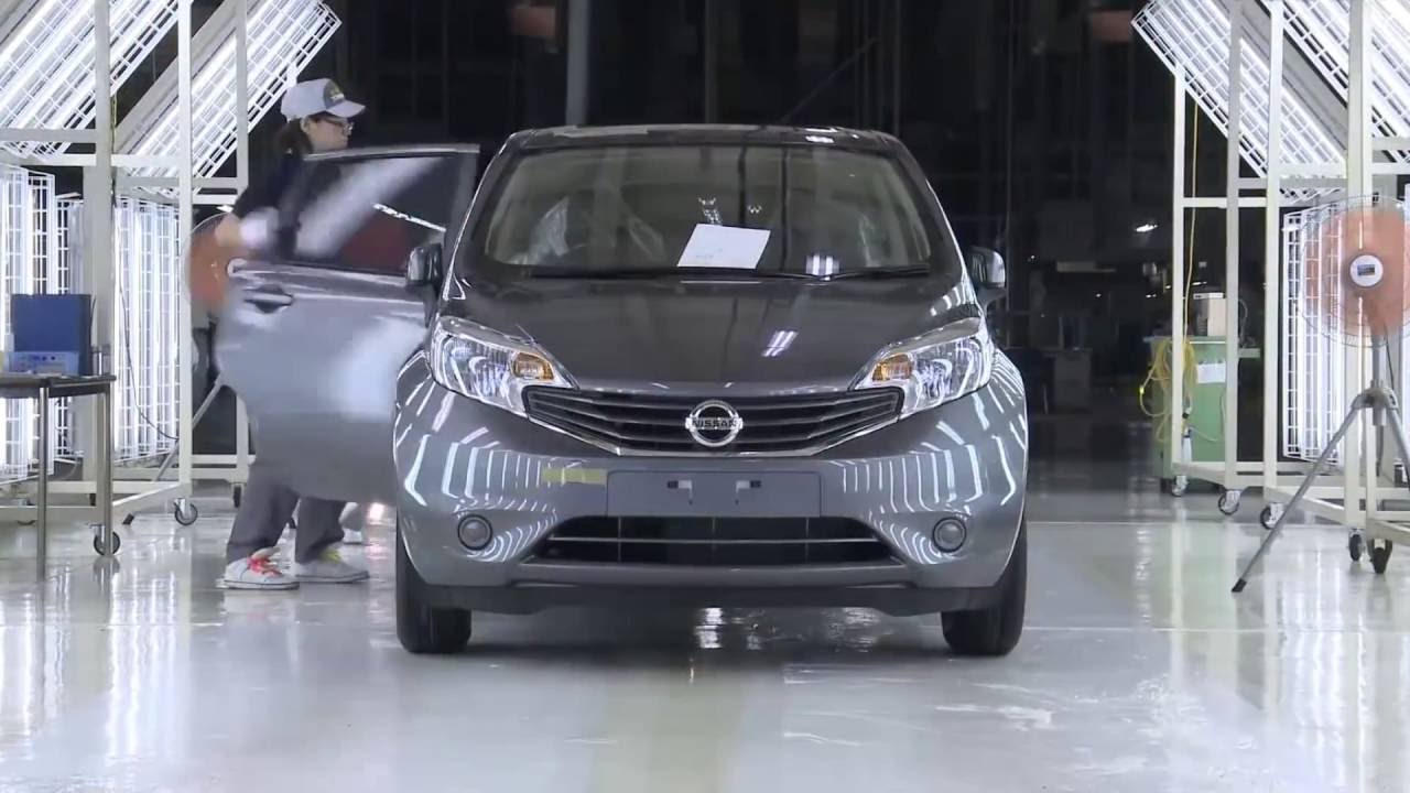 Como se construye un Nissan en Japón