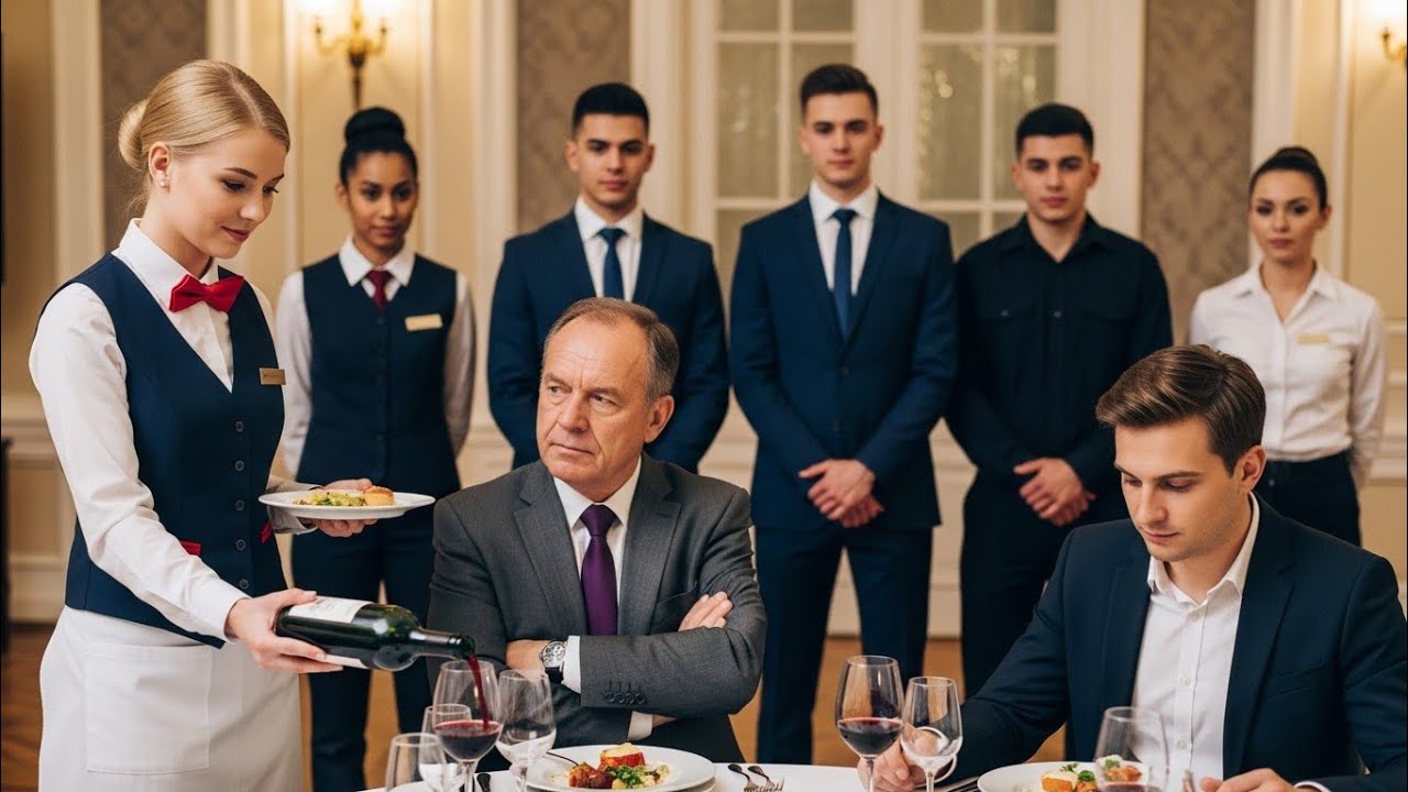 „Sie sagte EIN italienisches Wort zum Milliardärs-Vater – und brach seine eiserne Mauer“