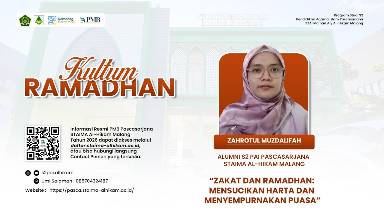 Kultum Ramadhan | “Mensucikan Harta dan Menyempurnakan Puasa