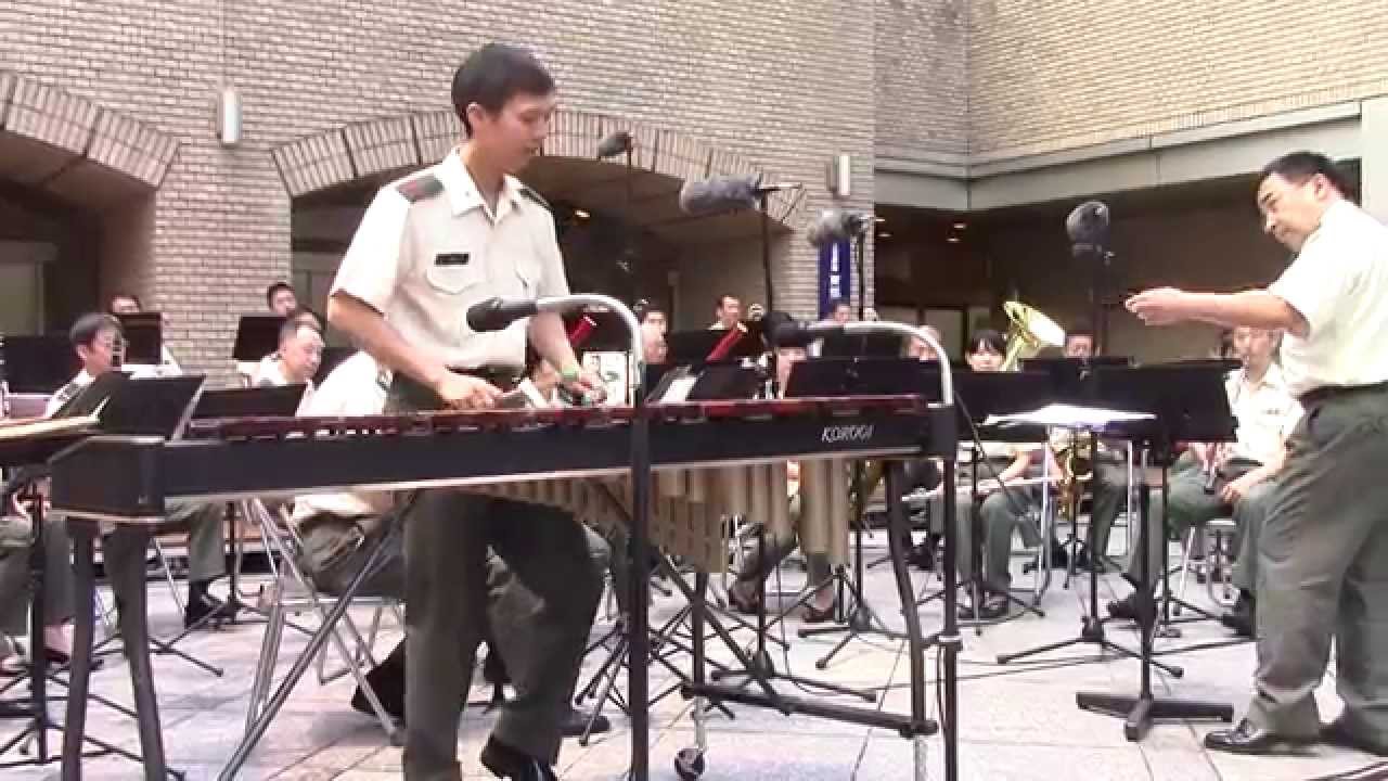 【吹奏楽】チャルダッシュ －シロフォン（木琴）ソロ　陸上自衛隊東部方面音楽隊