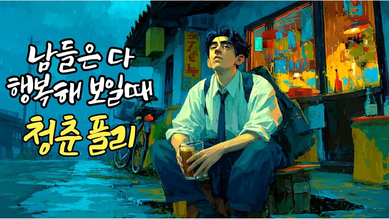 남들은 다 행복해 보이는데 나만 이럴 때 | 자존감 바닥친 날 듣는 새벽 감성 플리 (가사/Lyrics)