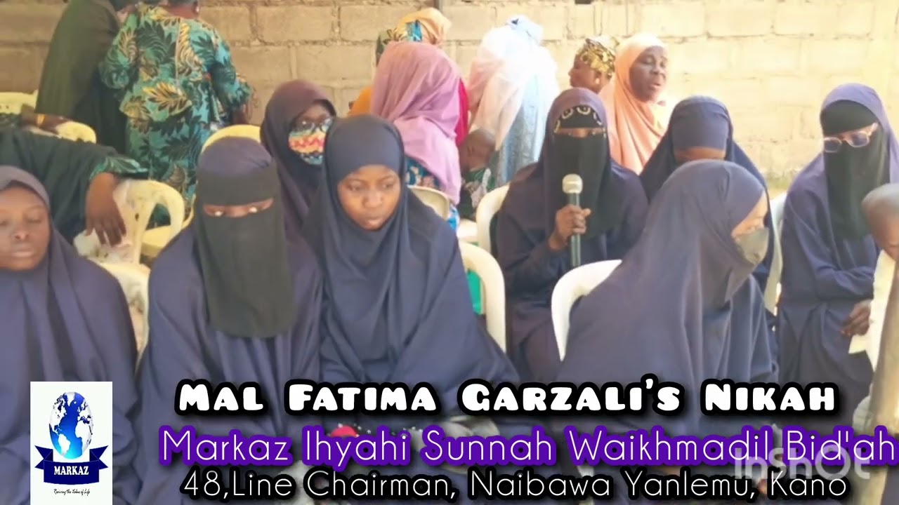 Malama Fatima Yusuf Garzali's Nikkah*Quran Recitation* Aisha Mustopha
