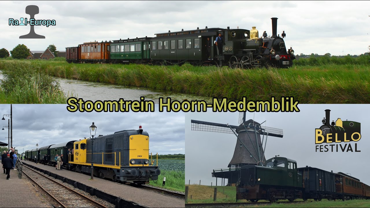Stoomtrein Hoorn-Medemblik | Bello festival 2025 | Stichting 2454 CREW
