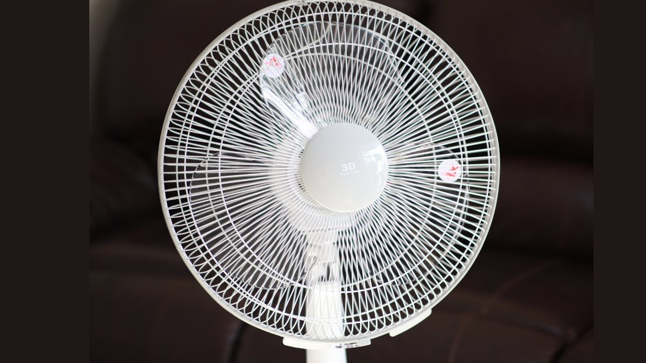 3D SF-40SW SILENT WIND STAND FAN UNBOXING