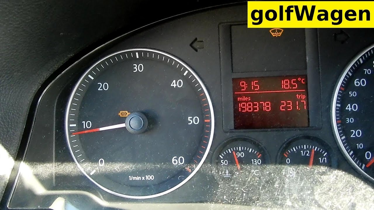 Ako spustit vynútenu regeneráciu DPF na VW Golf 5